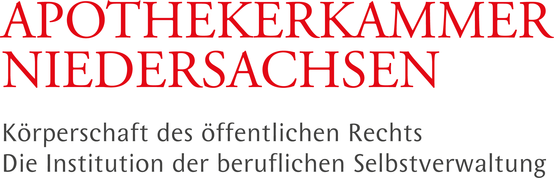 Logo Apothekerkammer Niedersachsen